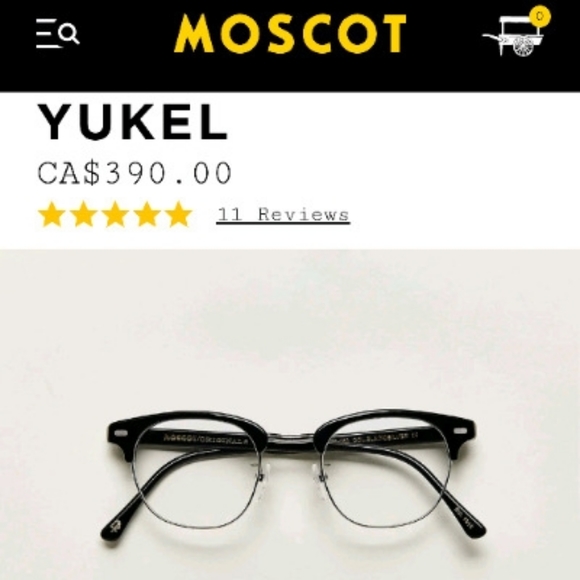 MOSCOT Yukel Glasses - Picture 2 of 4